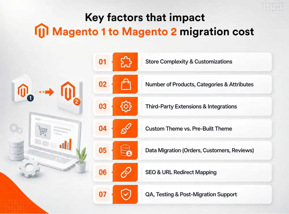 Key-factors-that-impact Magento-1-to-Magento-2-migration-cost.webp